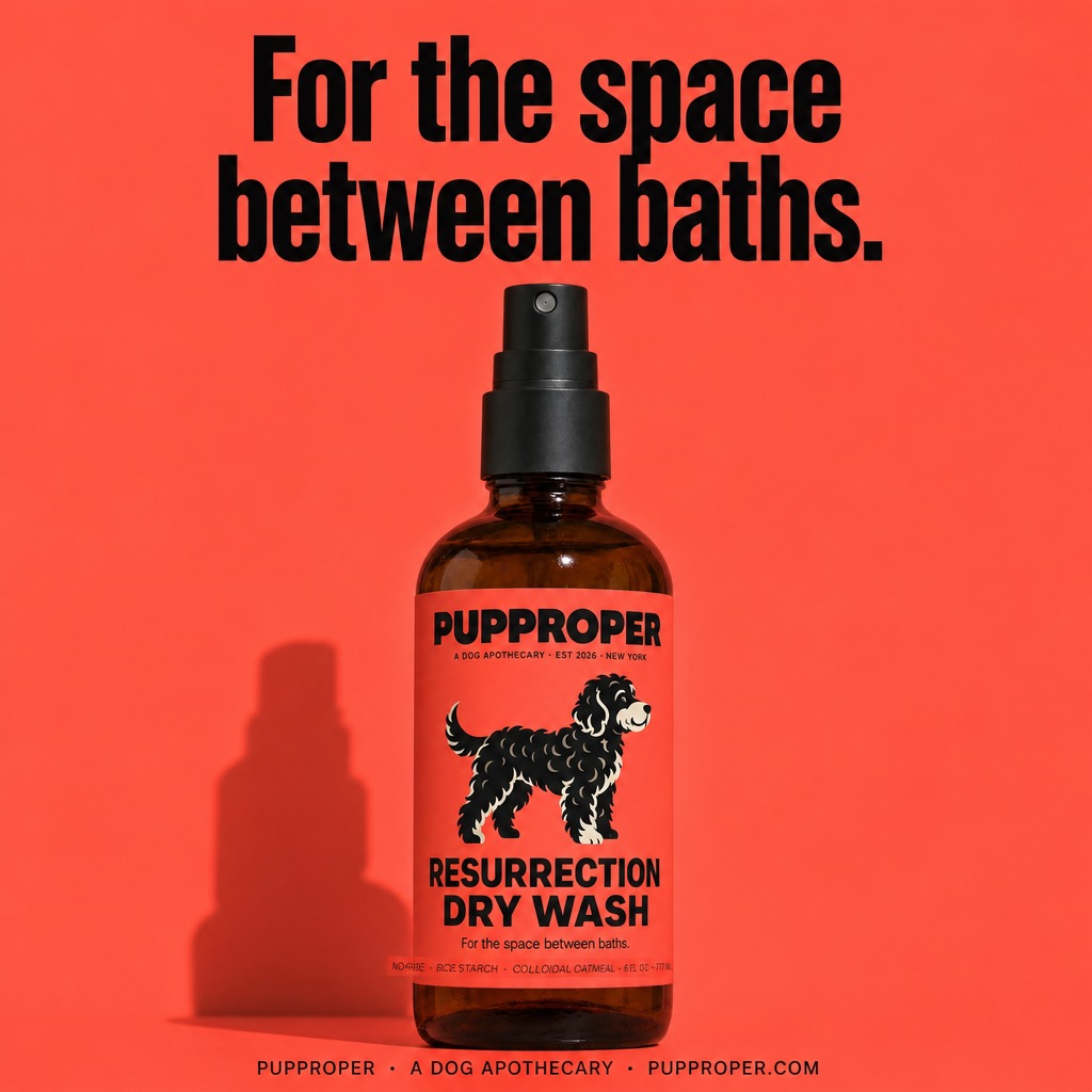 Resurrection Dry Wash on a coral field — for the space between baths.